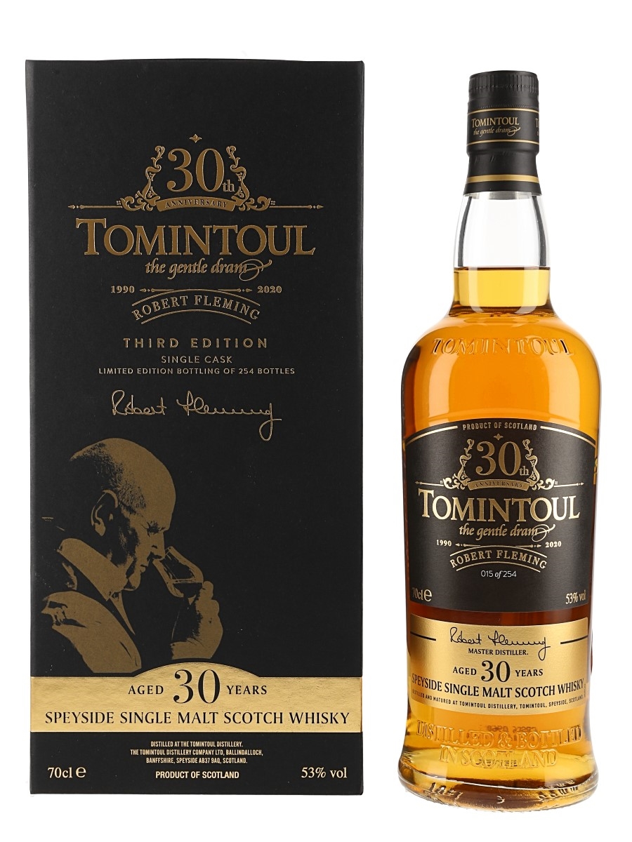 Tomintoul 30 Year Old Robert Fleming 30th Anniversary - Third Edition 70cl / 53%