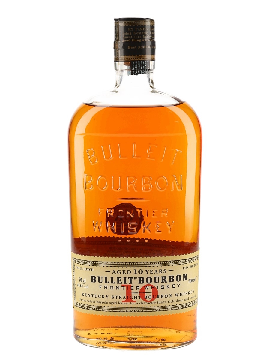 Bulleit 10 Year Old Frontier Whiskey 70cl / 45.6%