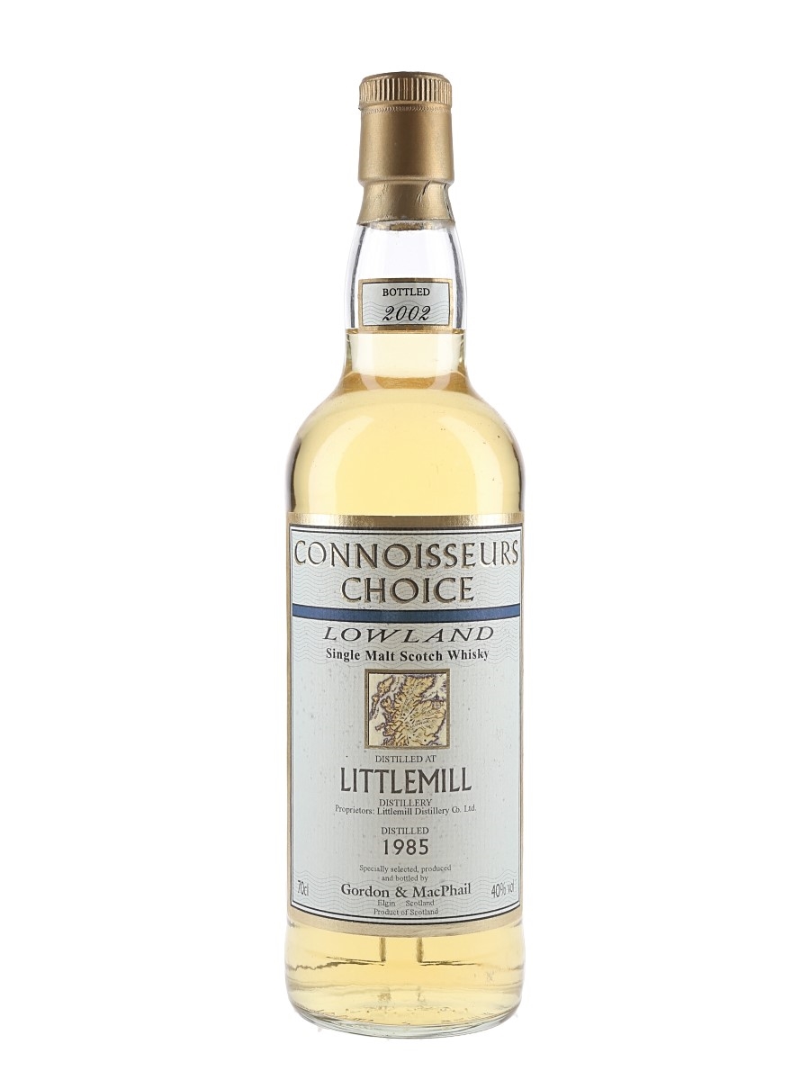 Littlemill 1985 Connoisseurs Choice Bottled 2002 - Gordon & MacPhail 70cl / 40%