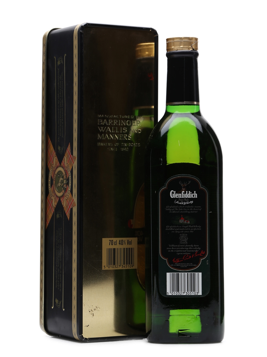 Glenfiddich Pure Malt in Tin Box - Lot 91 - Buy/Sell