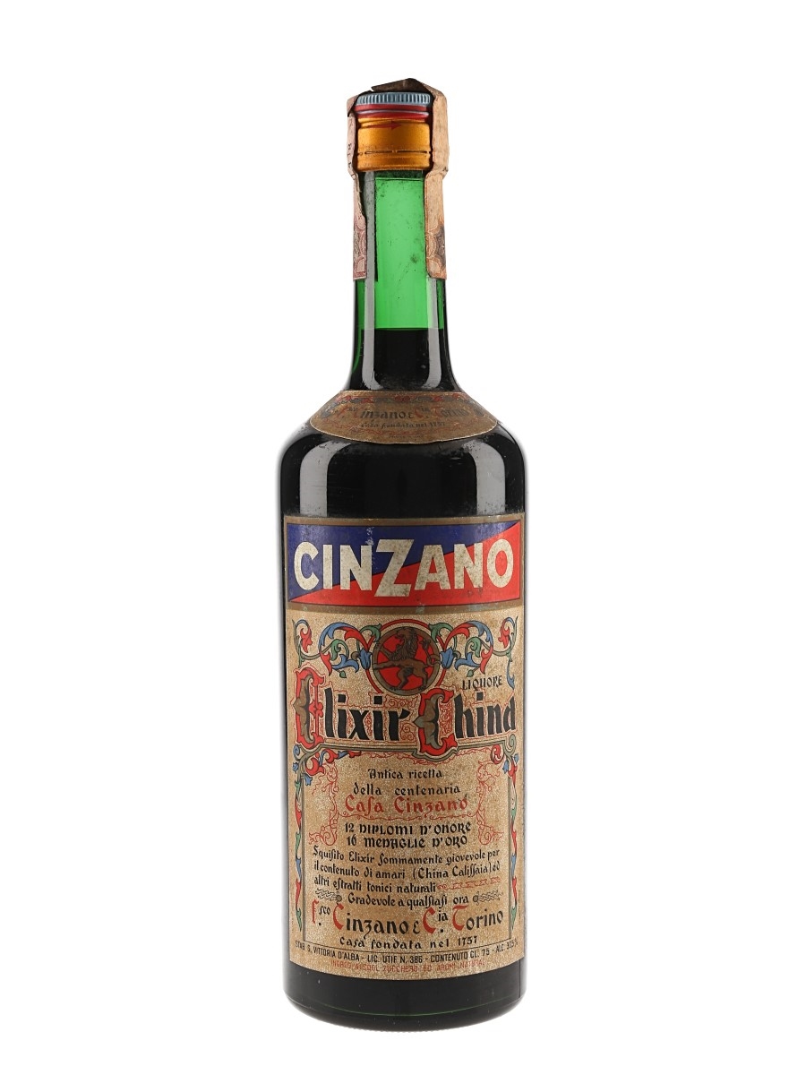 Cinzano Elixir China Bottled 1960s-1970s 75cl / 30.5%