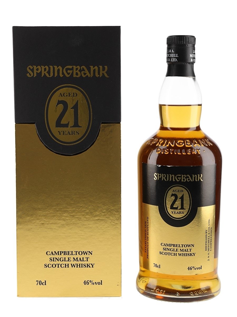 Springbank 21 Year Old Bottled 2018 70cl / 46%