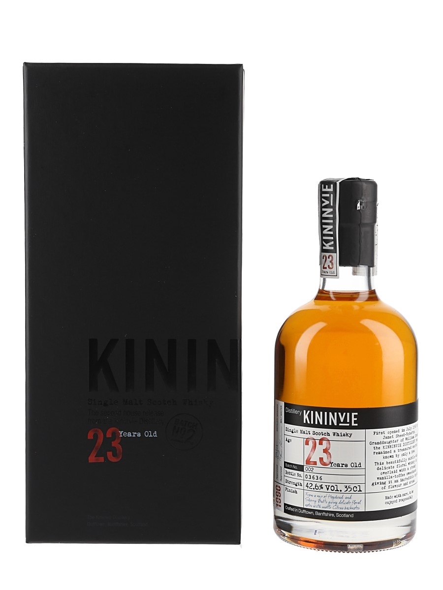 Kininvie 1990 23 Year Old Second Release Batch No. 002 35cl / 42.6%