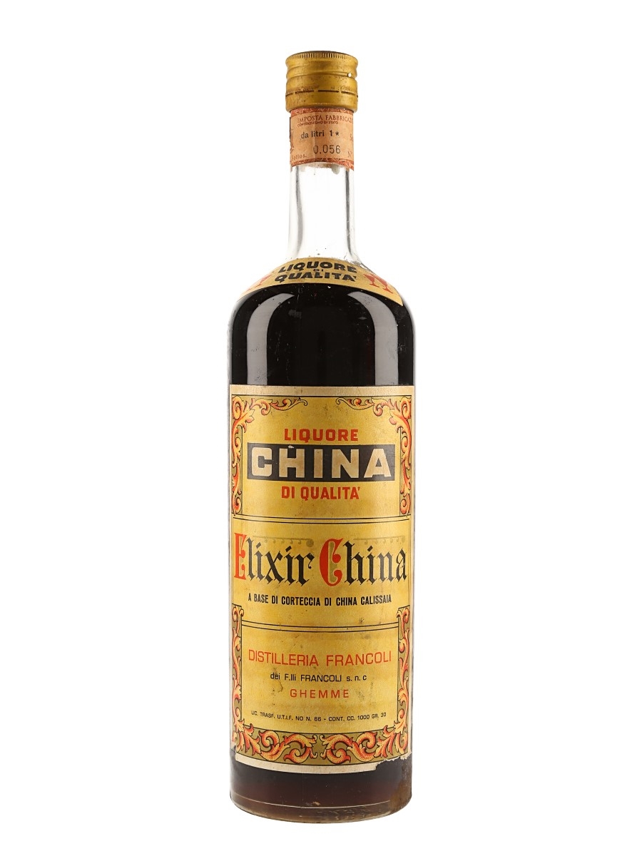 Francoli Elixir China Bottled 1950s 100cl / 30%
