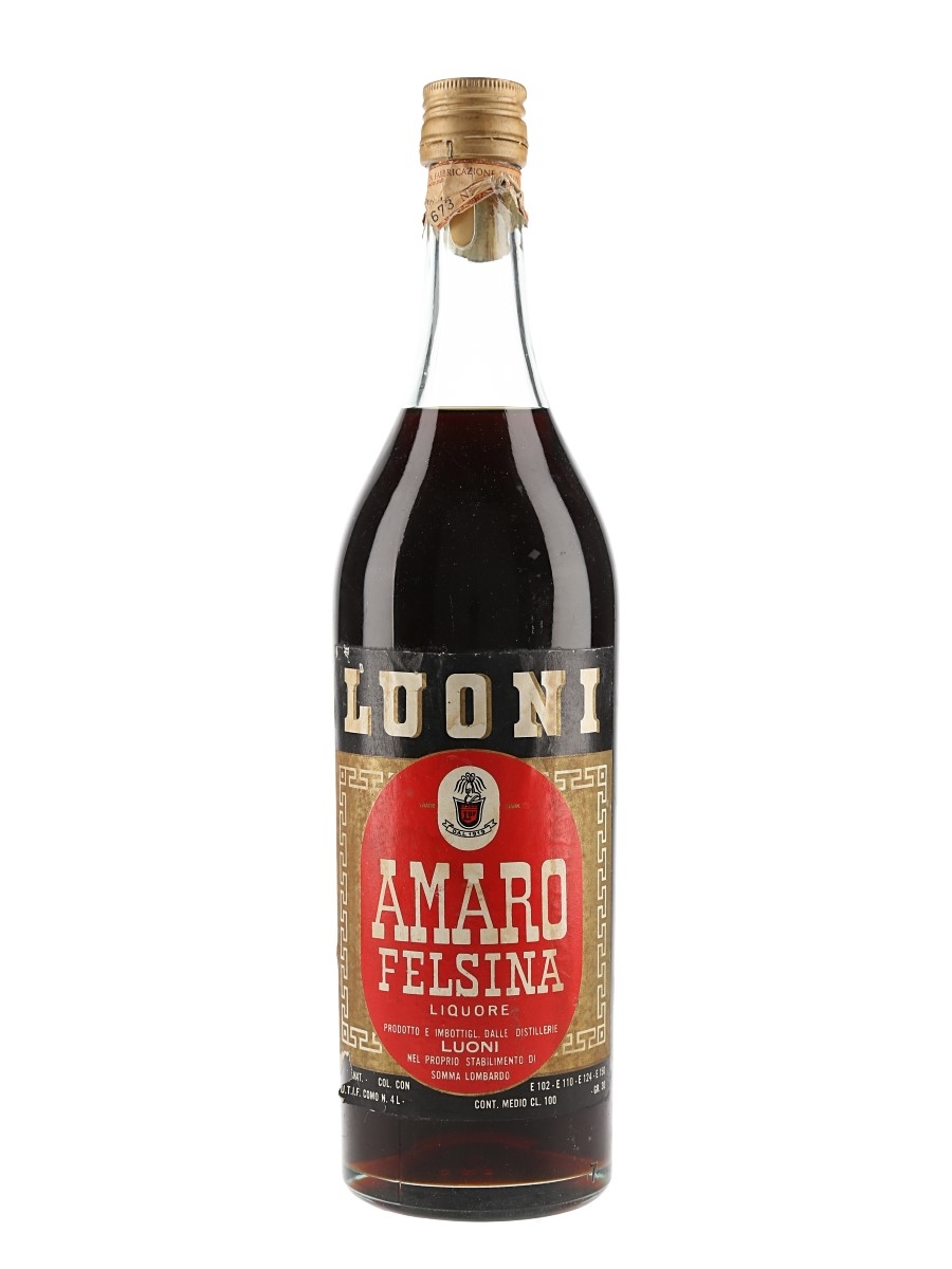 Luoni Amaro Felsina Bottled 1960s 100cl / 30%
