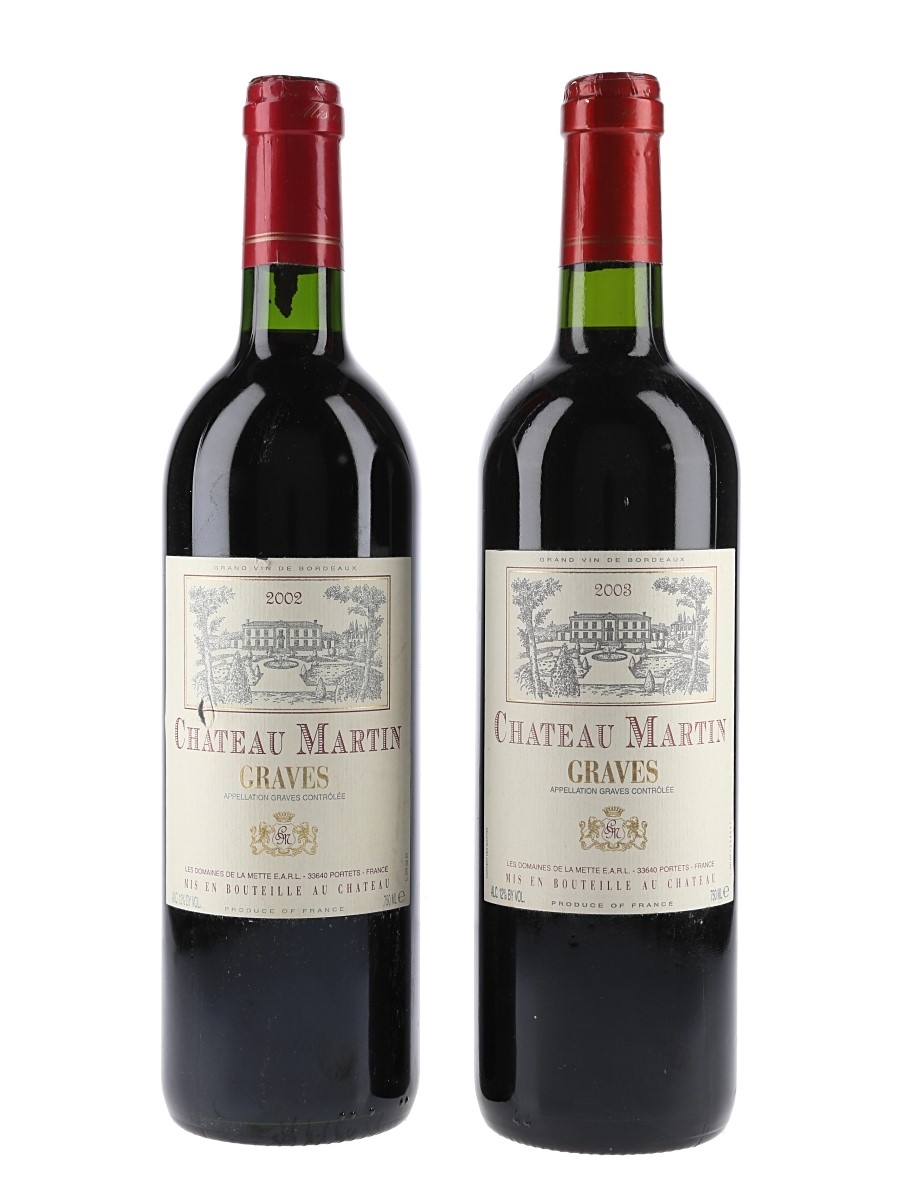 Chateau Martin Graves 2002 & 2003  2 x 75cl / 12%