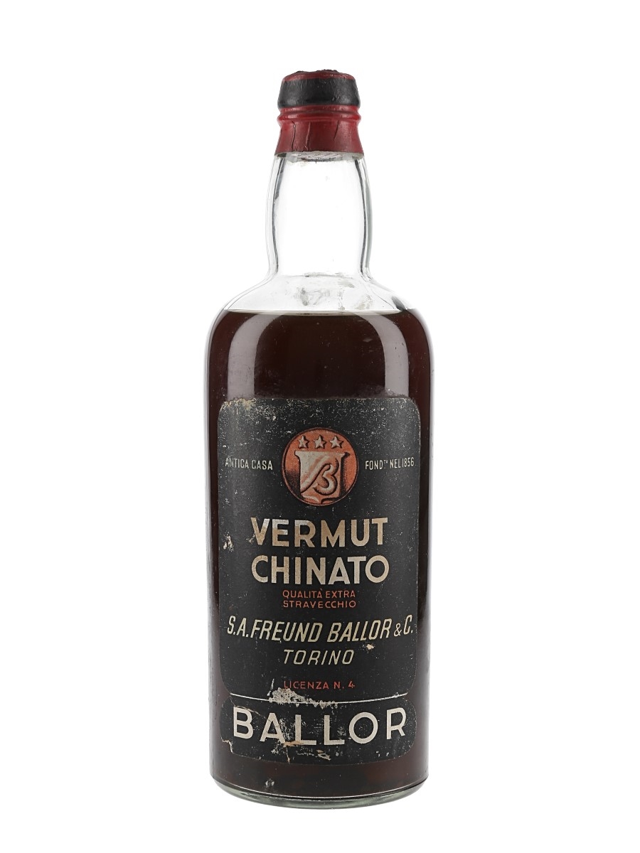 Ballor Vermut Chinato Bottled 1950s 75cl / 40%