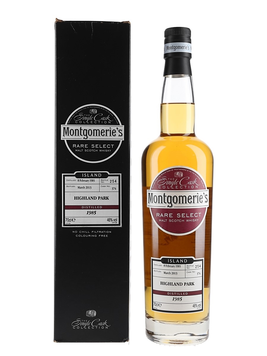 Highland Park 1985 Bottled 2013 - Montgomerie's Rare Select 70cl / 46%