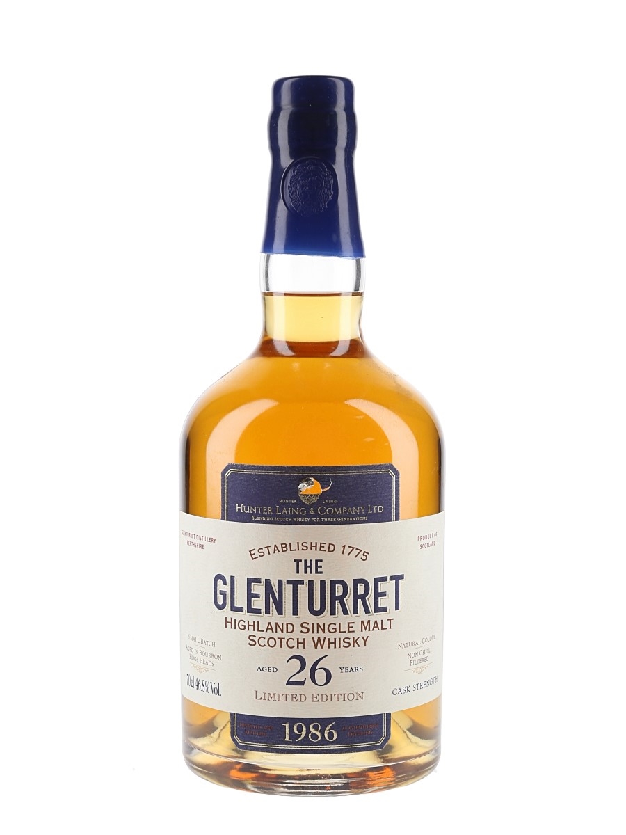 Glenturret 1986 26 Year Old Small Batch - Lot 132172 - Buy/Sell