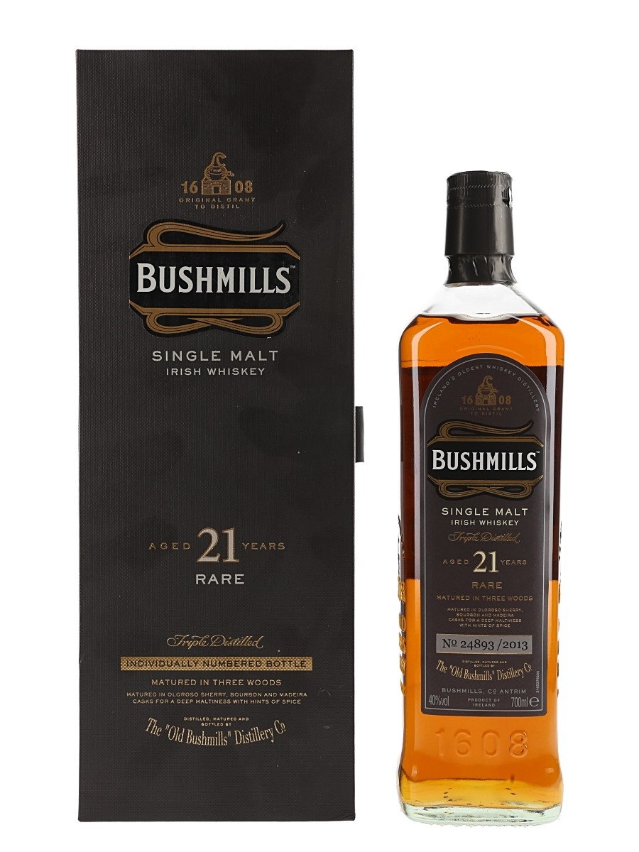 Bushmills 21 Year Old Bottled 2013 70cl / 40%