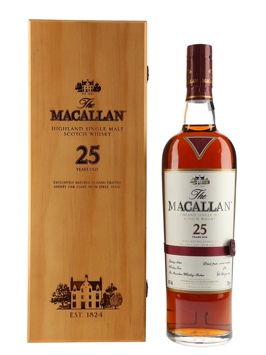 Macallan 25 Year Old - Lot 132683 - Buy/Sell Macallan Whisky Macallan 25 Year Old - Lot 132683 - Buy/Sell Macallan Whisky