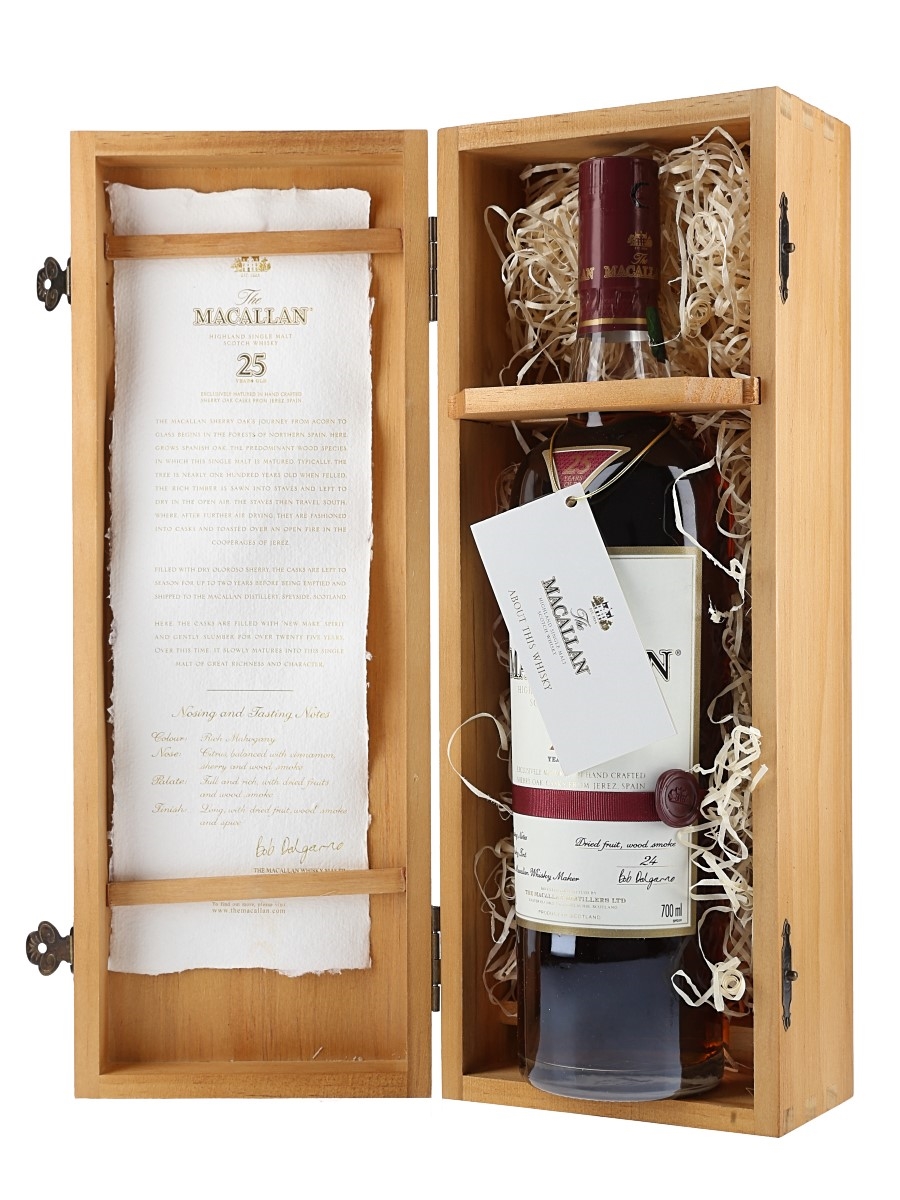 Macallan 25 Year Old - Lot 132683 - Buy/Sell Macallan Whisky Macallan 25 Year Old - Lot 132683 - Buy/Sell Macallan Whisky