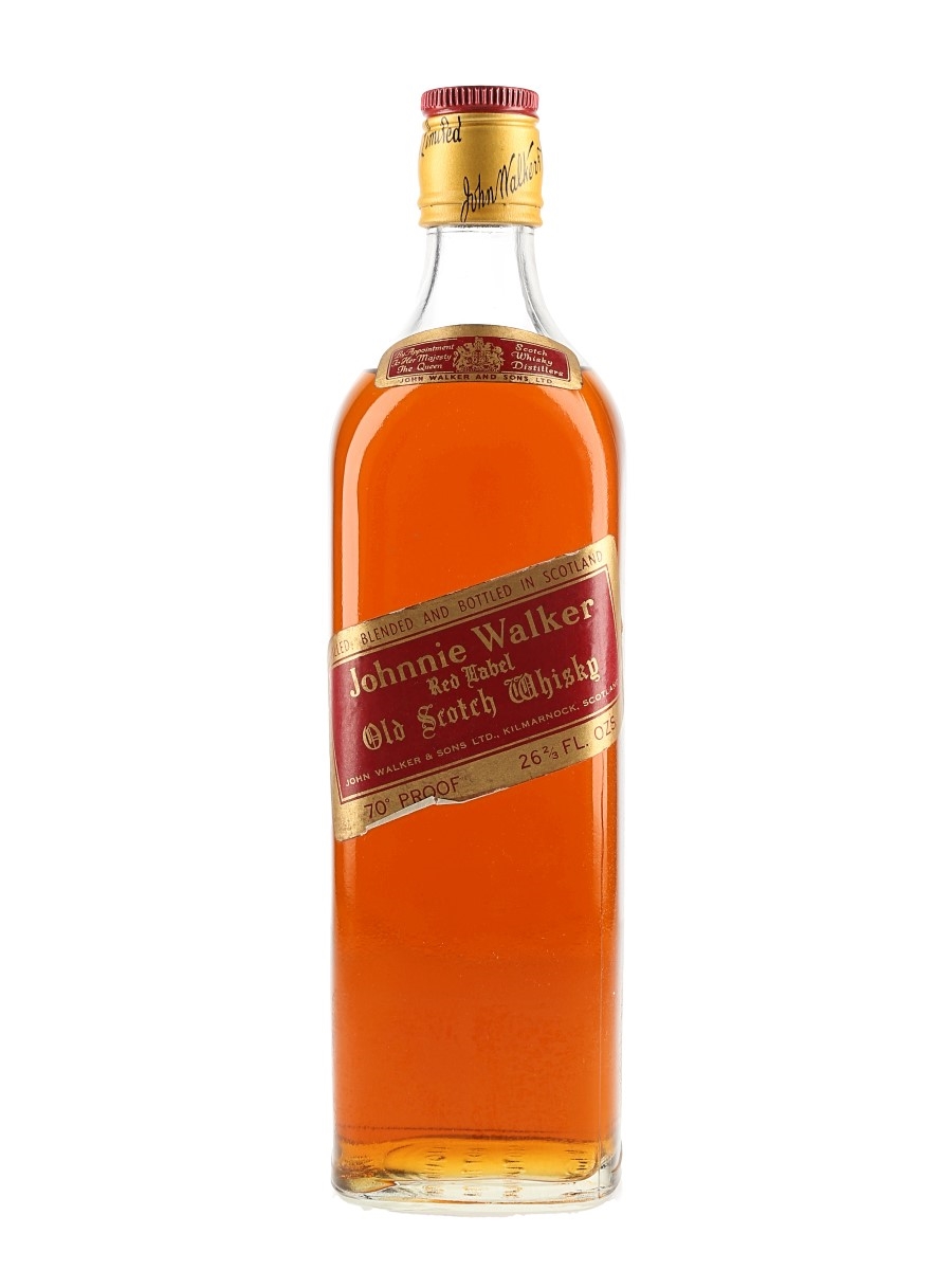 Johnnie Walker Red Label Bottled 1970s 75.7cl / 40%