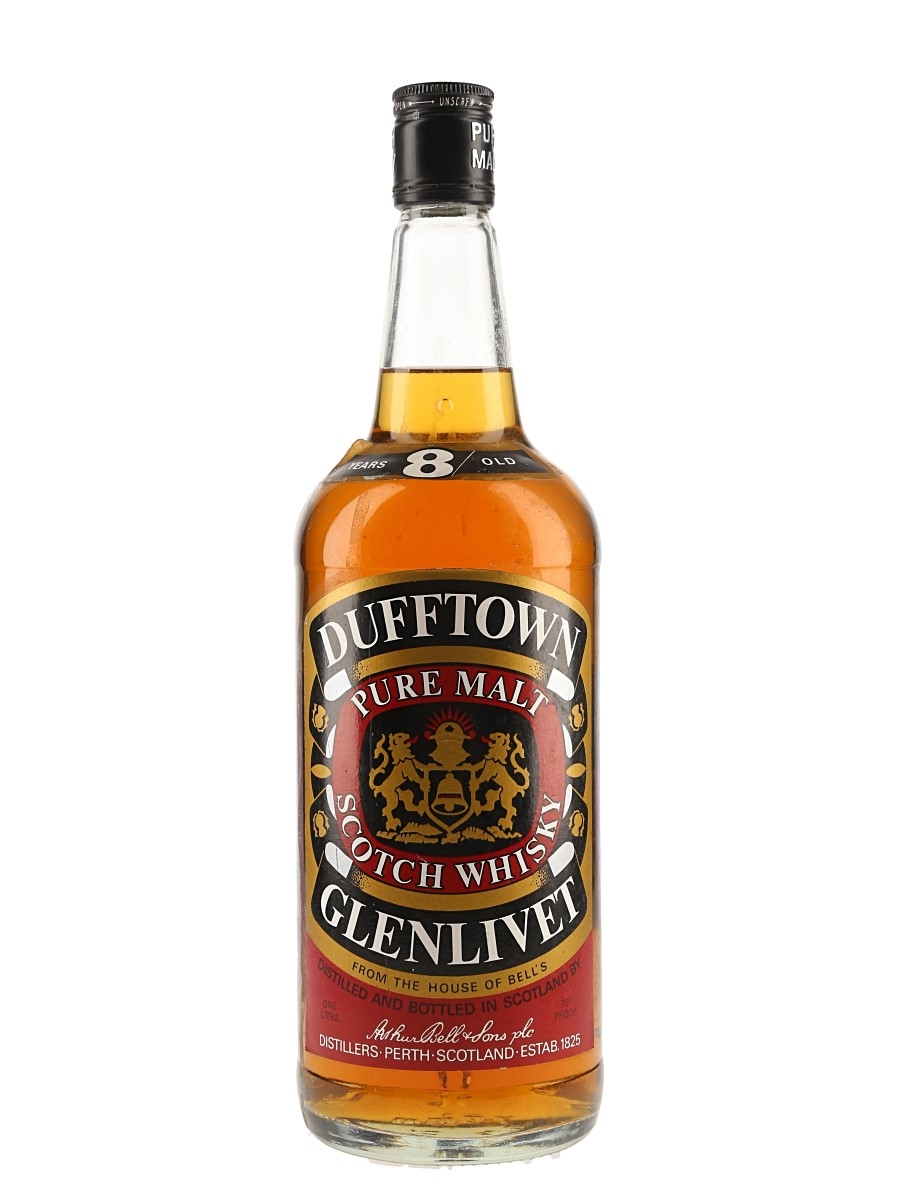 1円～☆DUFFTOWN GLENLIVETダフタウングレンリベット8年