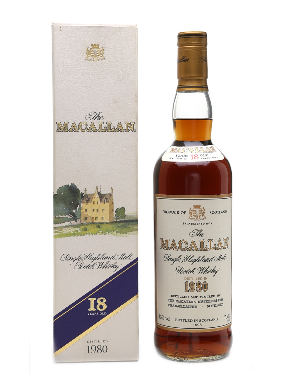 Macallan 1980 18 Year Old 70cl / 43%