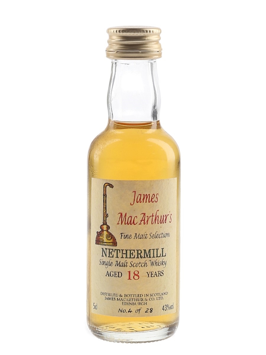 Nethermill 18 Year Old (Fettercairn) James MacArthur's 5cl / 43%