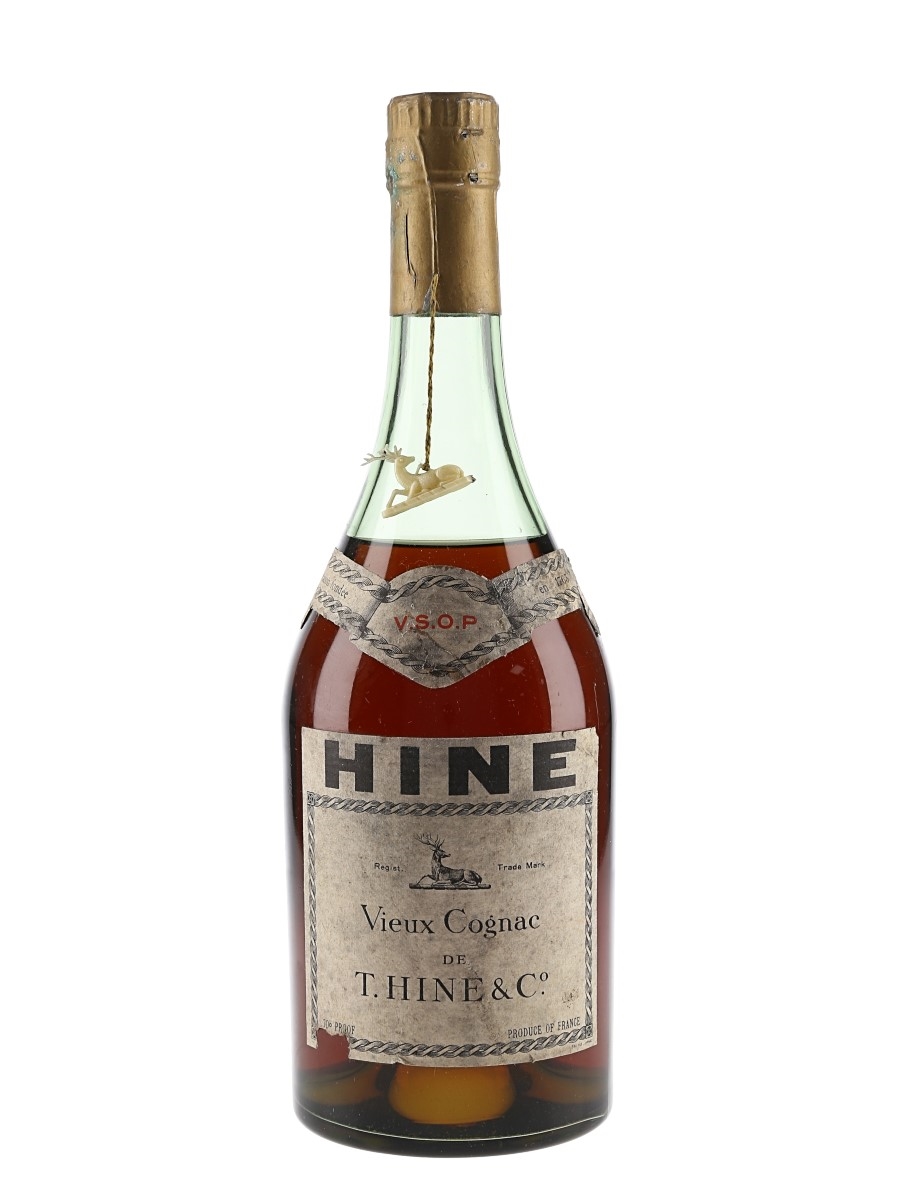 Hine VSOP Vieux Cognac Bottled 1960s 70cl / 40%