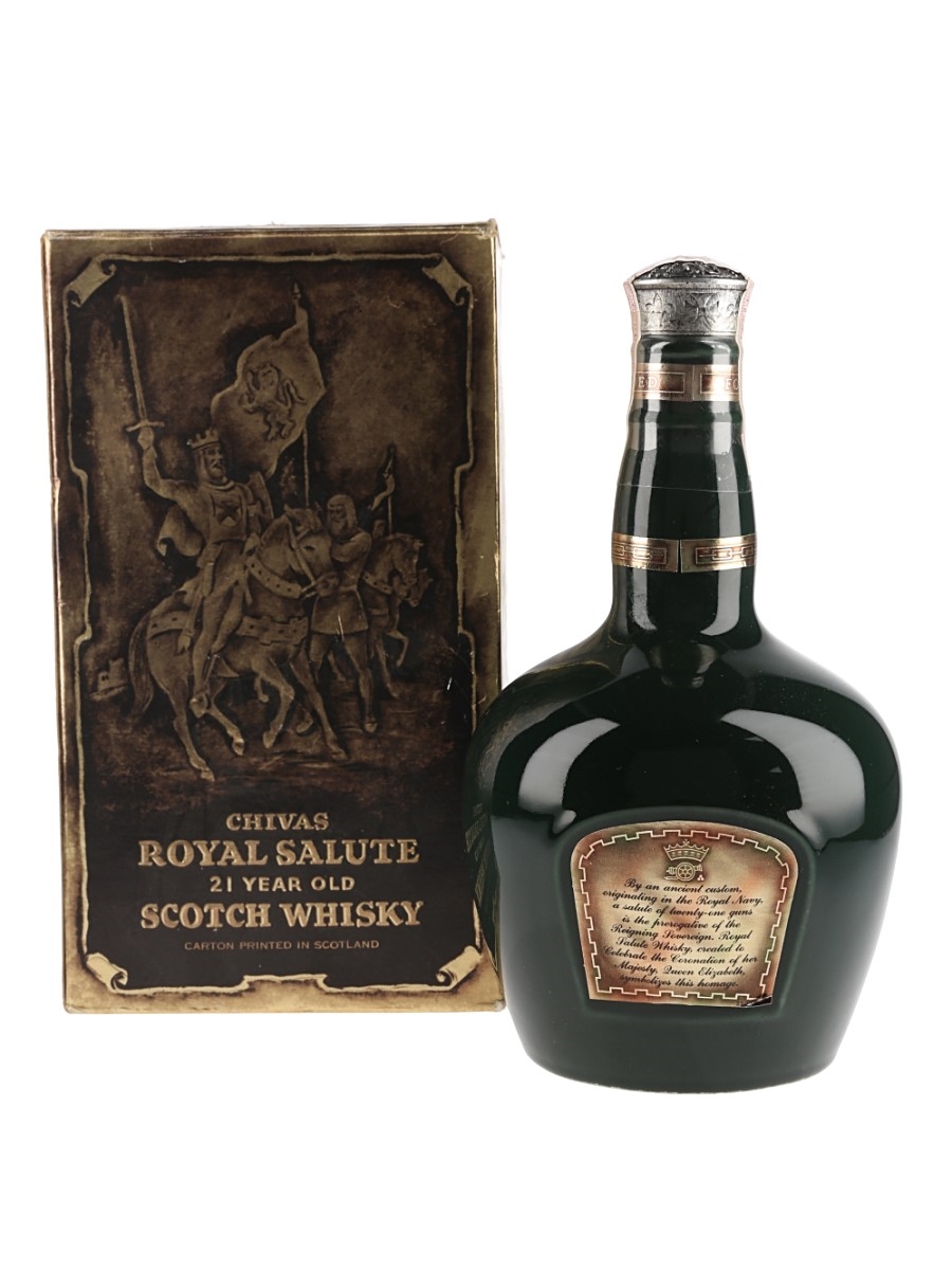 royal salute　scotch whisky　21years old 21 Year Old The Signature Blend - Royal Salute Scotch Whisky