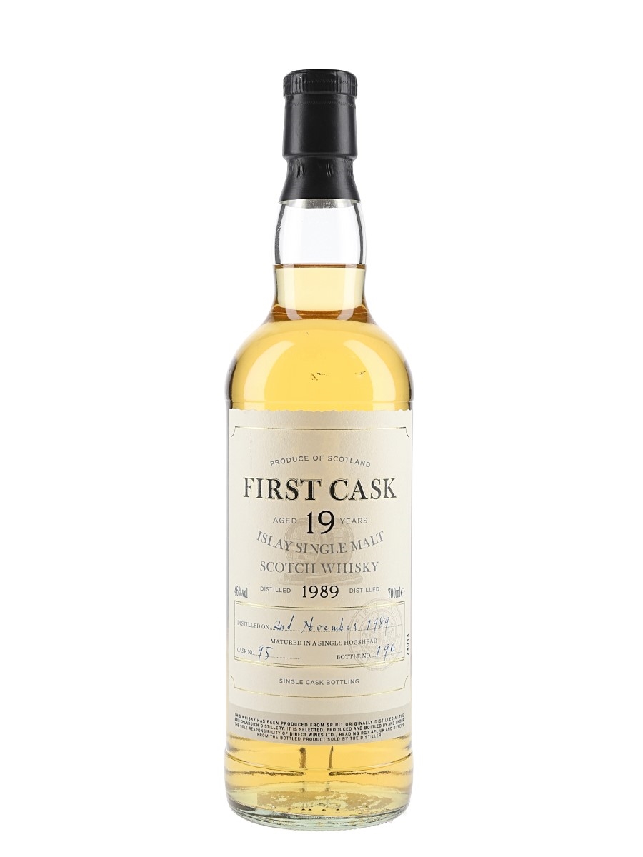 Bruichladdich 1989 19 Year Old First Cask 70cl / 46%