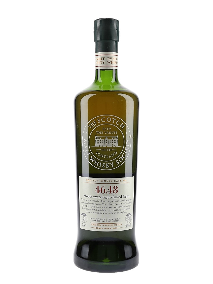 SMWS 46.48 Mouth - Watering Perfumed Fruits Glenlossie 1992  23 Year Old 70cl / 54%
