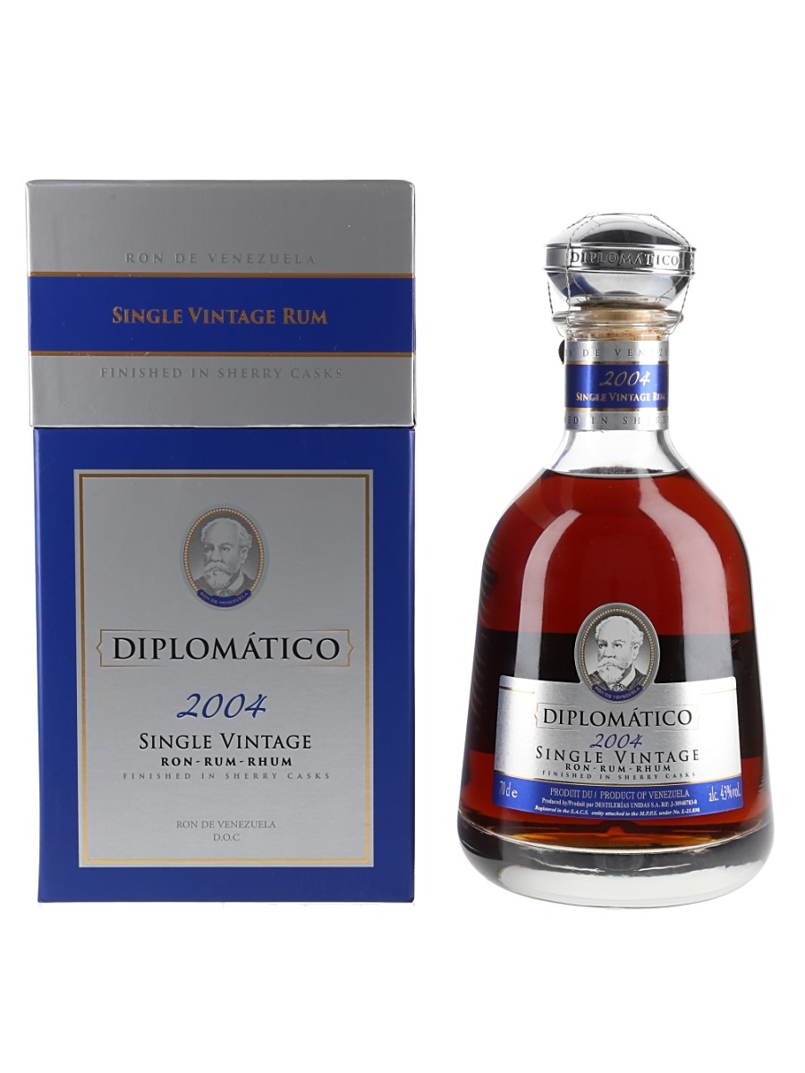 Diplomatico Single Vintage 2004 Rum Speciality Brands 70cl / 43%