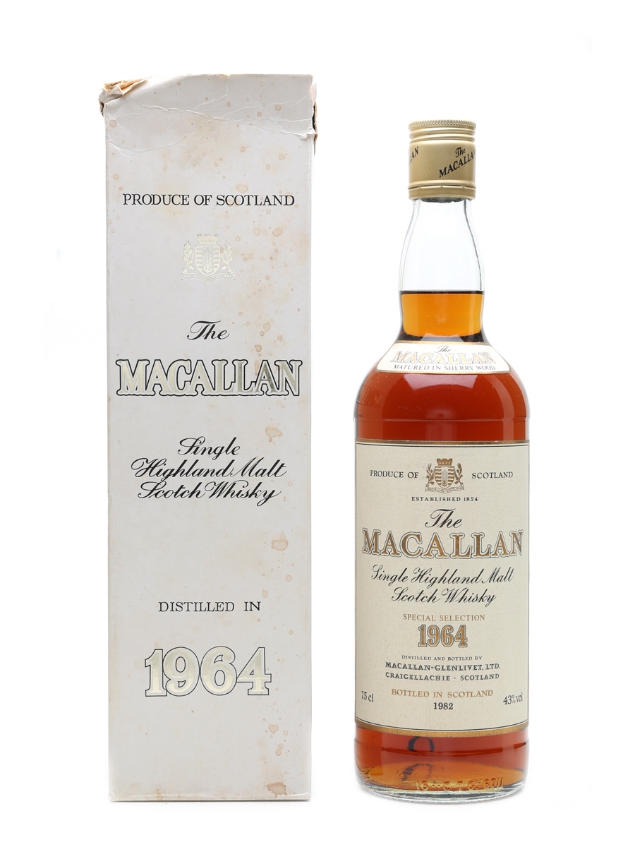 Macallan 1964 Bottled 1982 75cl / 43%