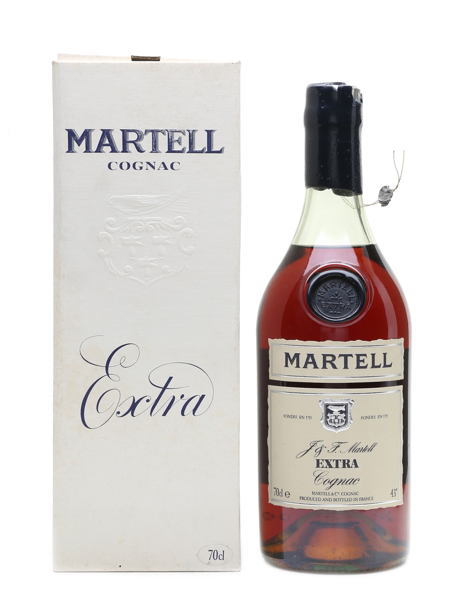 Martell Extra Cognac Bottled 1970s 70cl / 43%