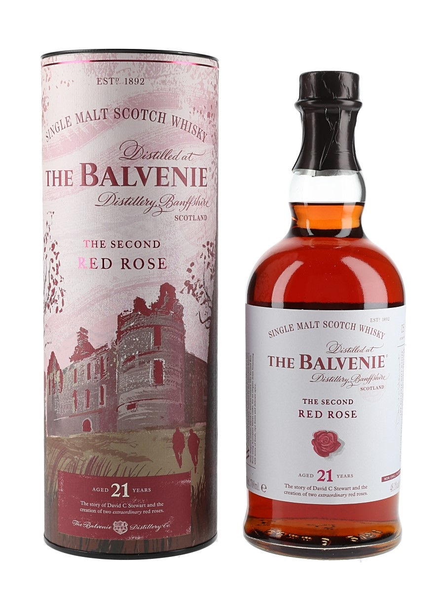 値下げ)THE BALVENIE THE SECOND RED ROSE 21年 値下げ)THE BALVENIE THE SECOND RED ROSE 21年