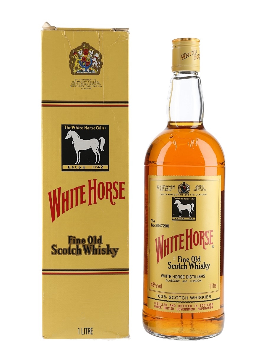 White Horse Bottled 1990s 100cl / 43%