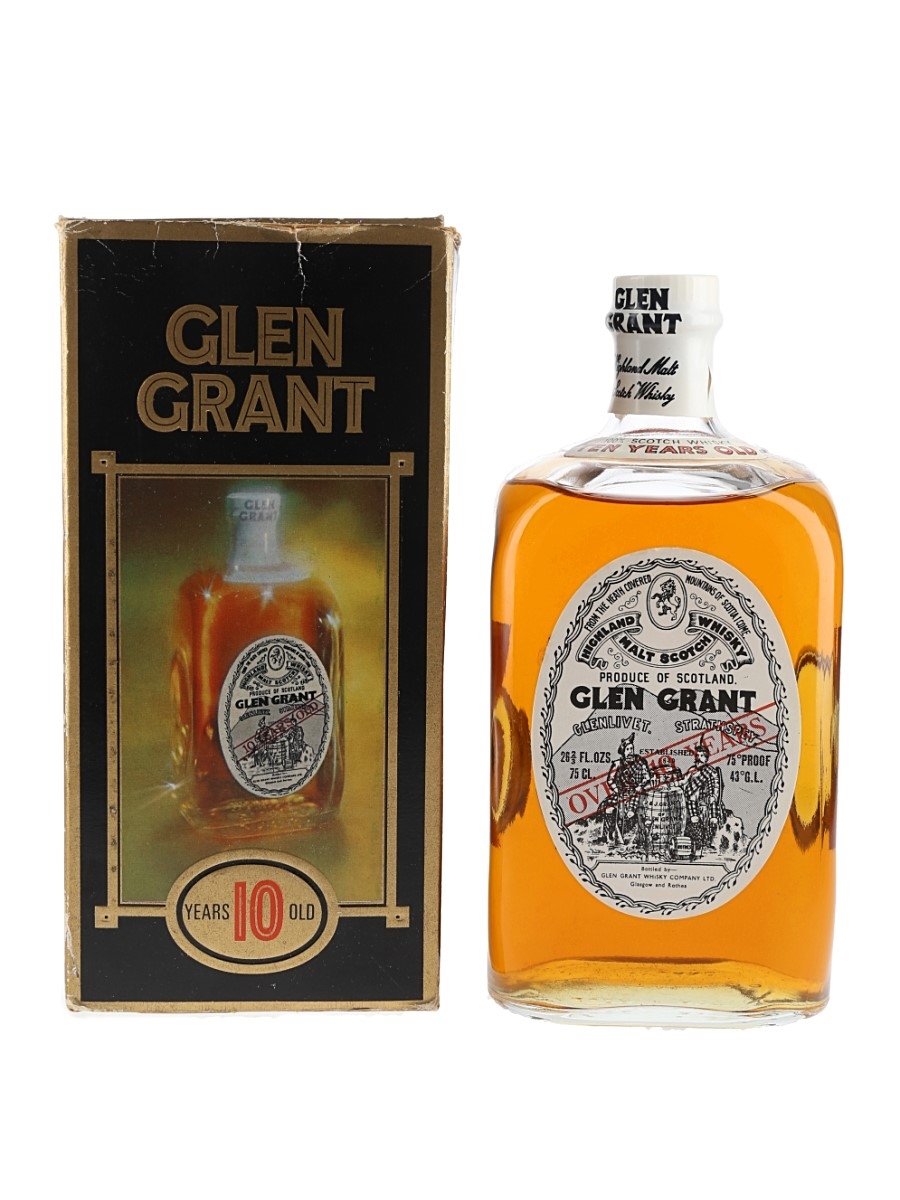 Glen Grant 10 Year Old Bottled 1970s 75cl / 43%