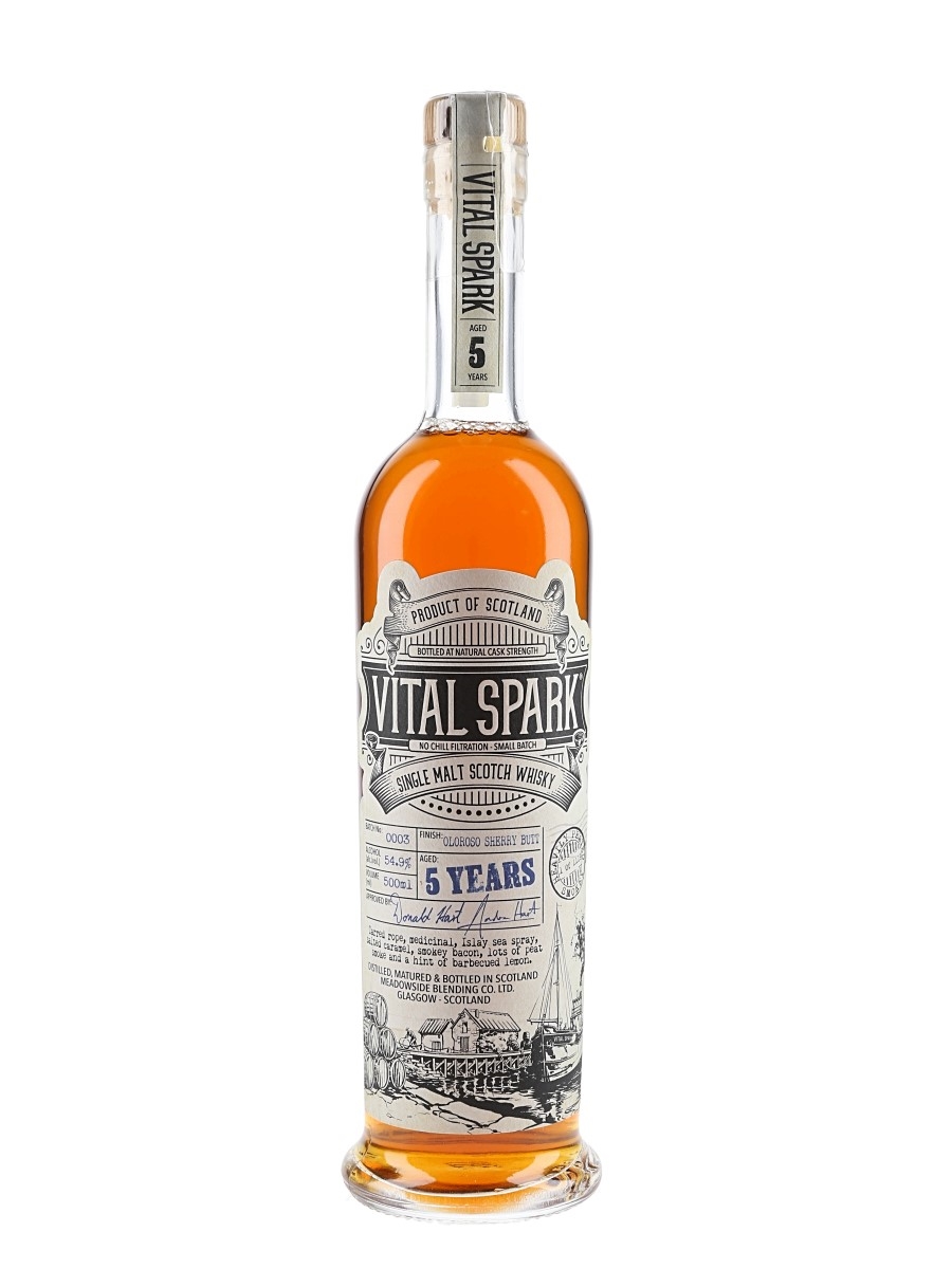 VITAL SPARK 5年 シングルモルト スコッチウイスキー Vital Spark 5 Year Old - Lot 133249 - Buy/Sell Islay Whisky Online
