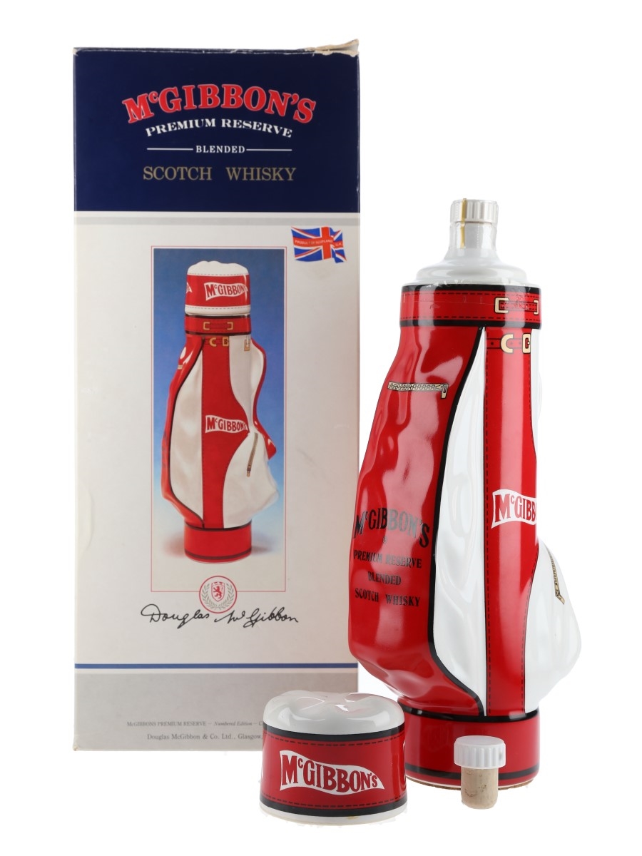 McGibbon's Golf Bag Premium Reserve Scotch Whisky - Lot 133796