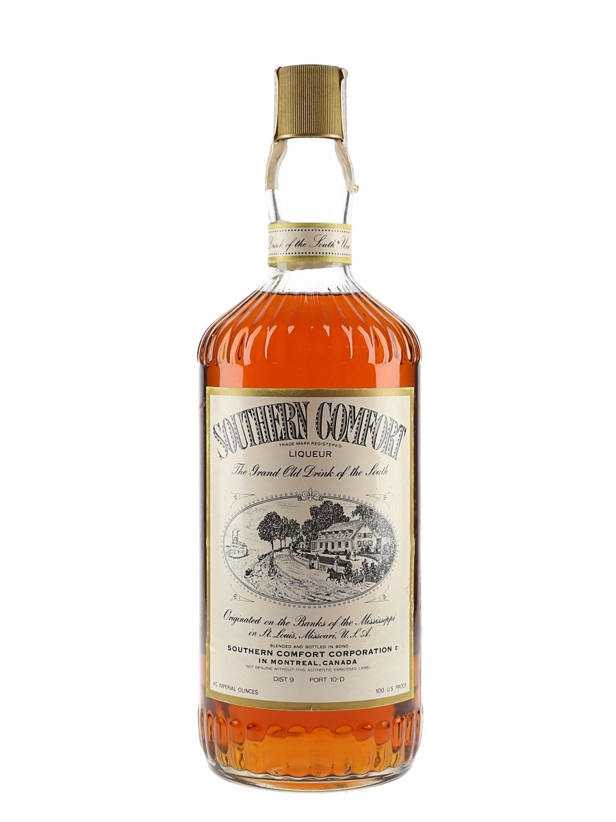 Southern Comfort Bottled 1970s - Canada 113cl / 50%