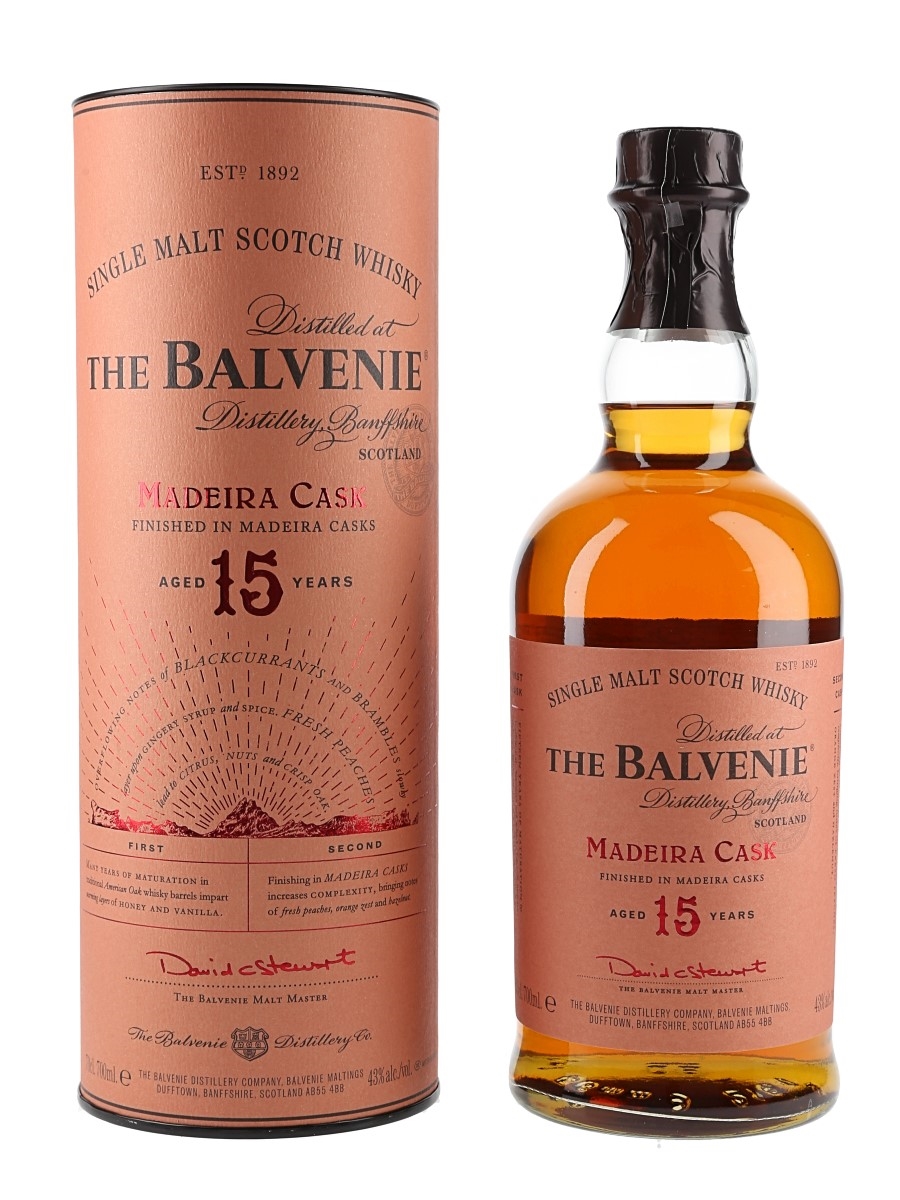 Balvenie 15 Year Old Madeira Cask Finish 70cl / 43%