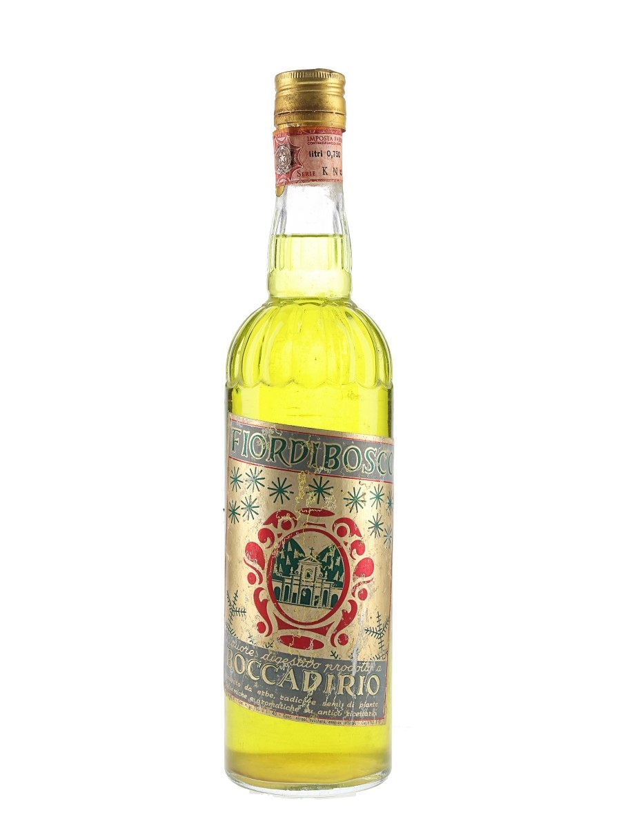 Boccadirio Fiordibosco Liqueur Bottled 1970s 75cl / 40%