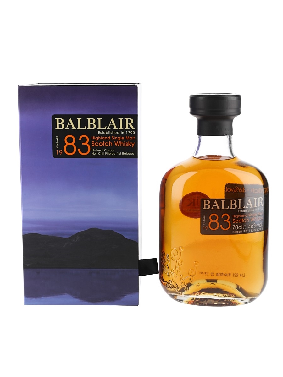 Balblair 1983 Bottled 2014 - First Release 70cl / 46%
