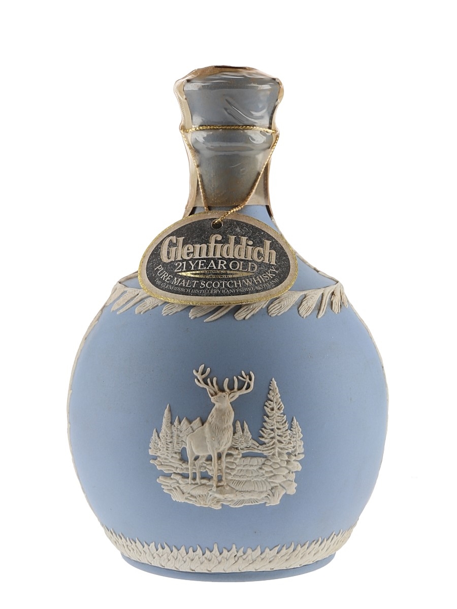 Glenfiddich 21 Year Old Wedgwood Decanter Bottled 1987 75cl / 43%