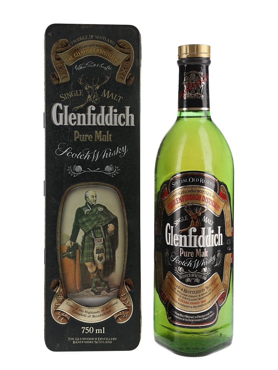 Glenfiddich Special Old Reserve Clans Of The Highlands - Clan Campbell of Breadalbane 75cl / 43%