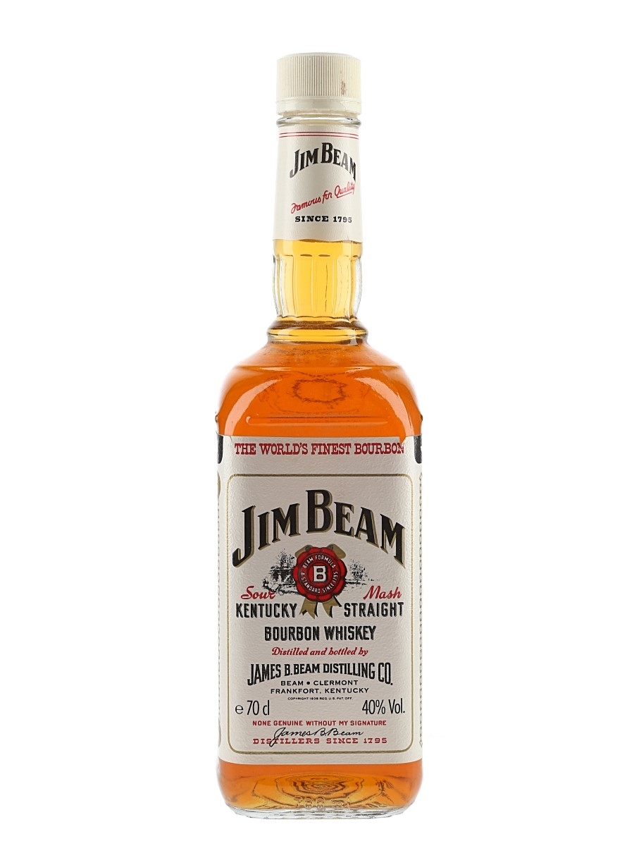 Jim Beam White Label Bottled 1990s 70cl / 40%