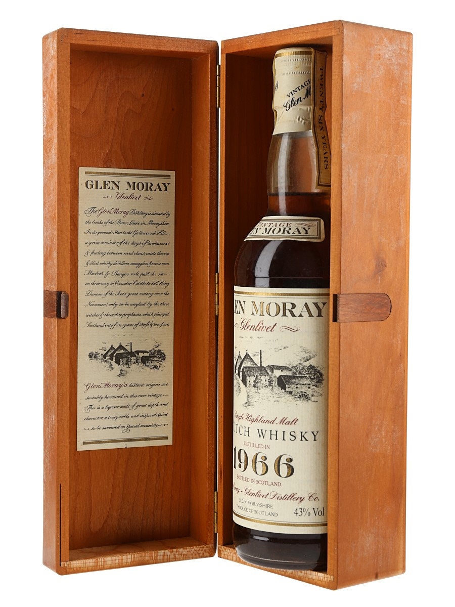 Glen Moray Glenlivet 1966 26 Year Old - Lot 134361 - Buy/Sell