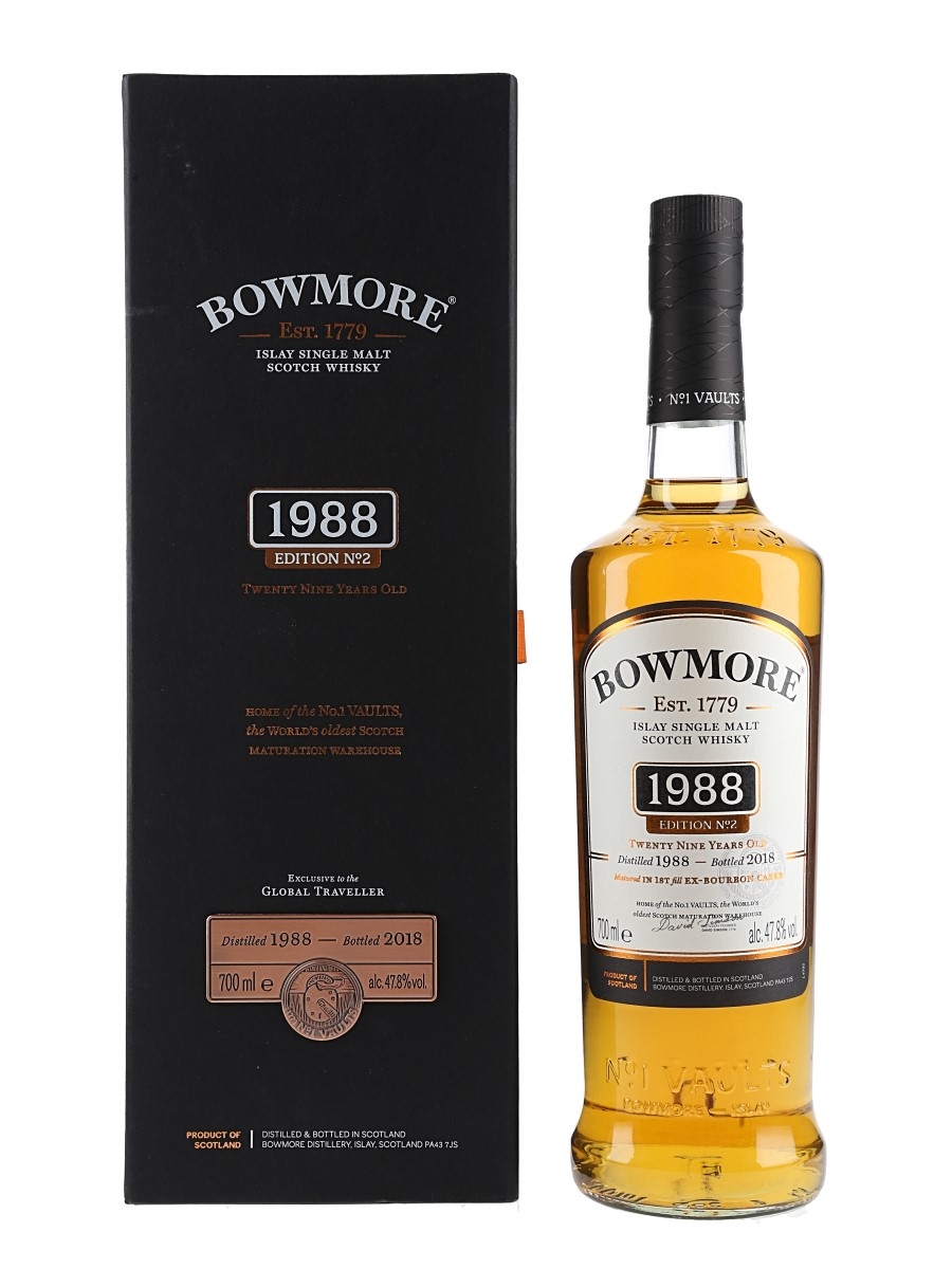 Bowmore 1988 29 Year Old Edition No.2 - Lot 143401 - Buy