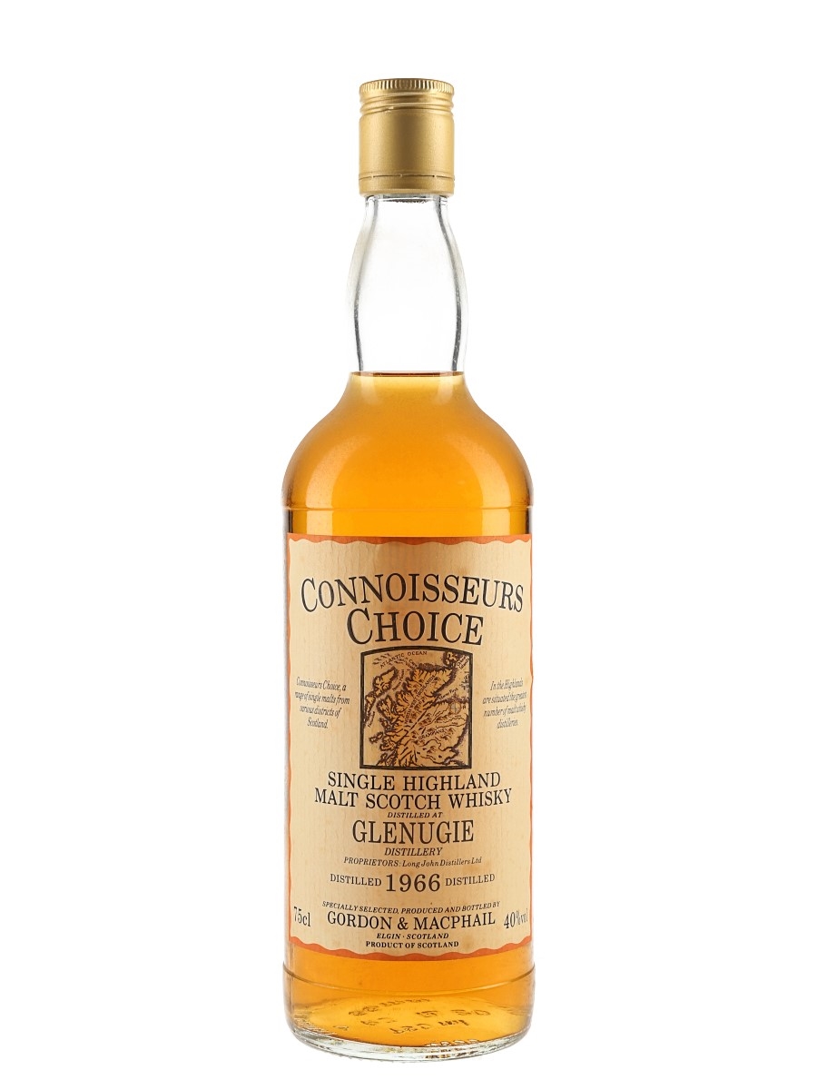 Glenugie 1966 Connoisseurs Choice Bottled 1980s - Gordon & MacPhail 75cl / 40%
