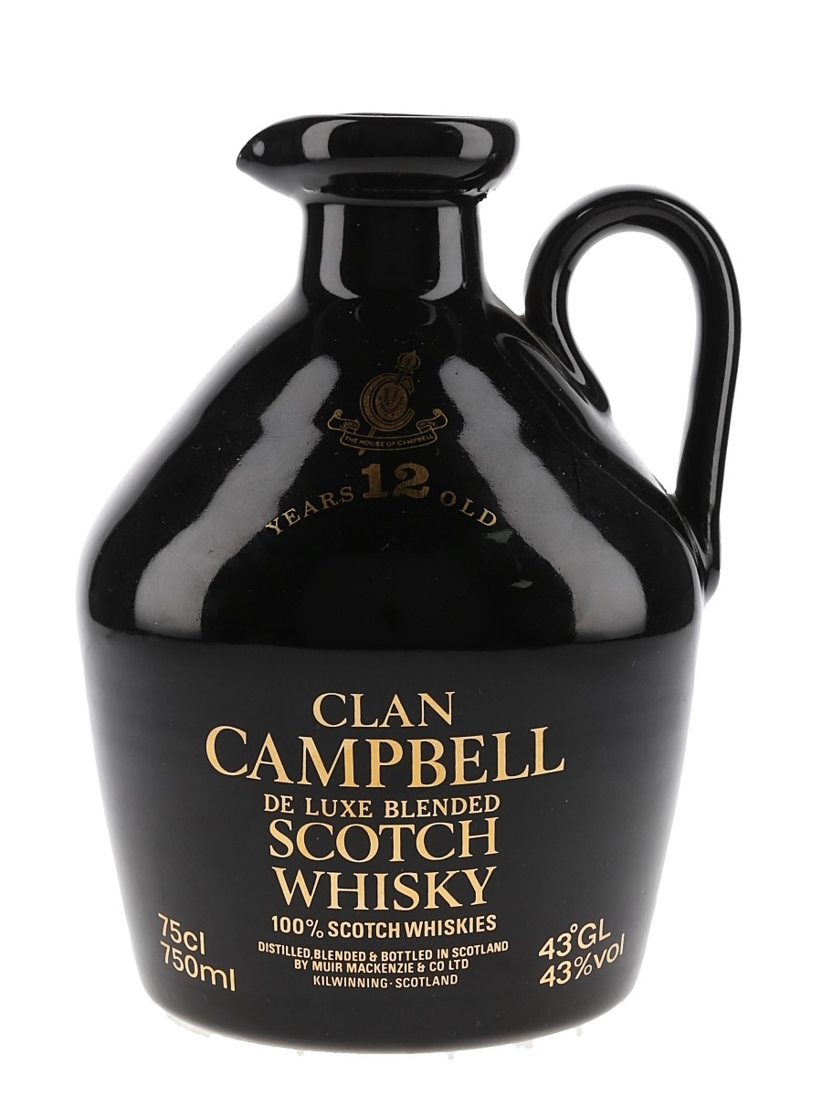 Clan Campbell 12 Year Old Bottled 1980s 75cl / 43%