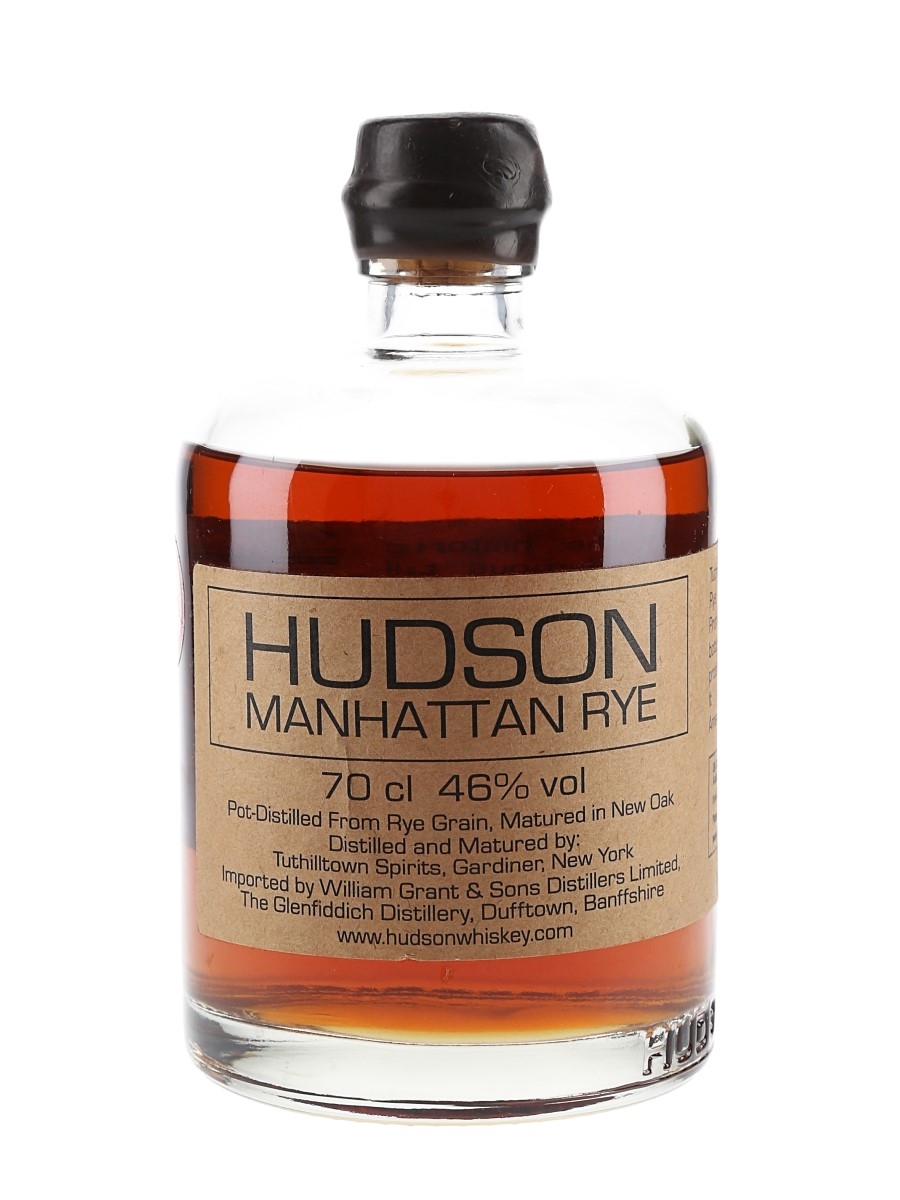 Hudson Manhattan Rye Tuthilltown Spirits 70cl / 46%