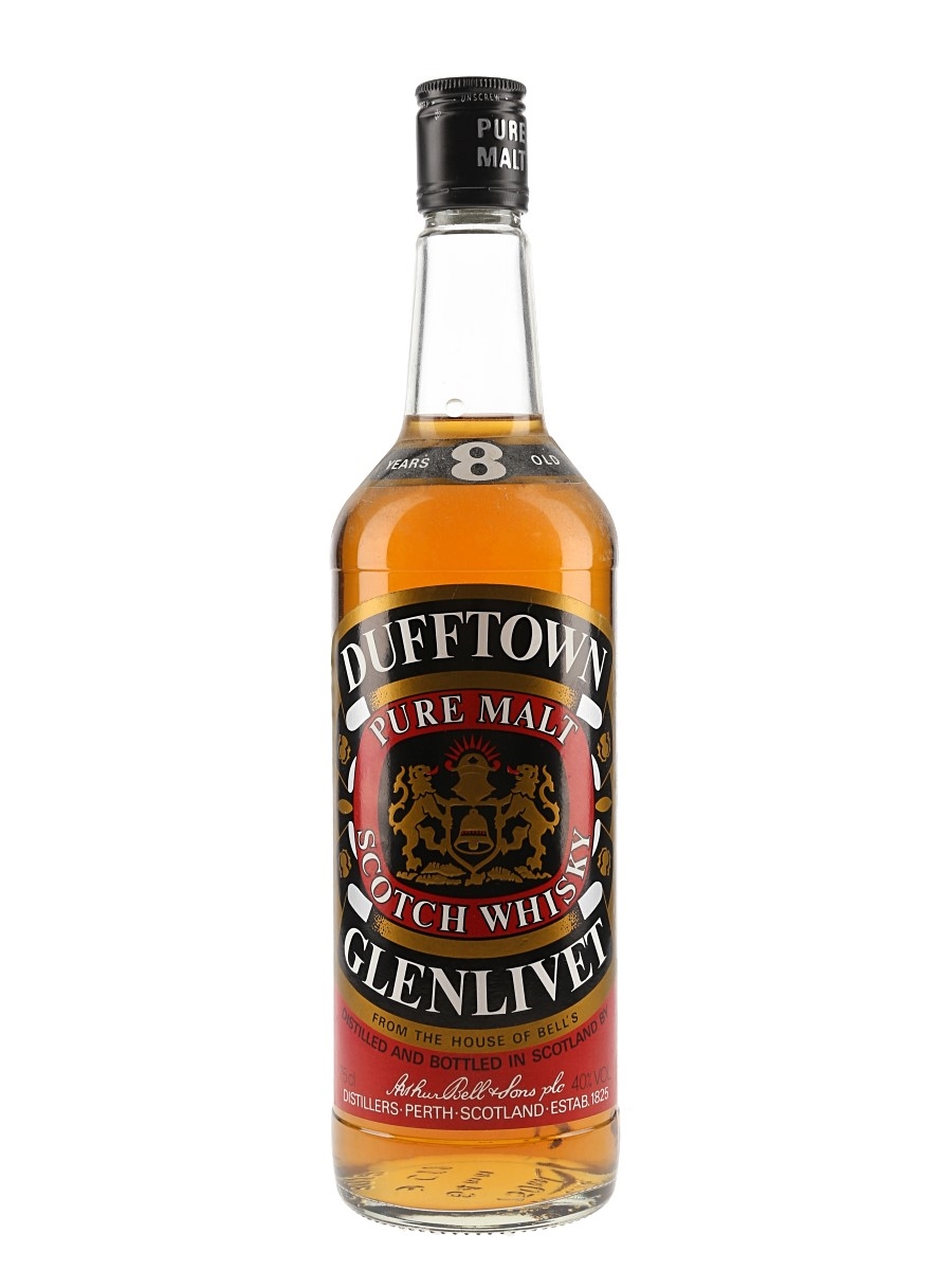 Dufftown Glenlivet 8 Year Old Bottled 1980s 75cl / 40%