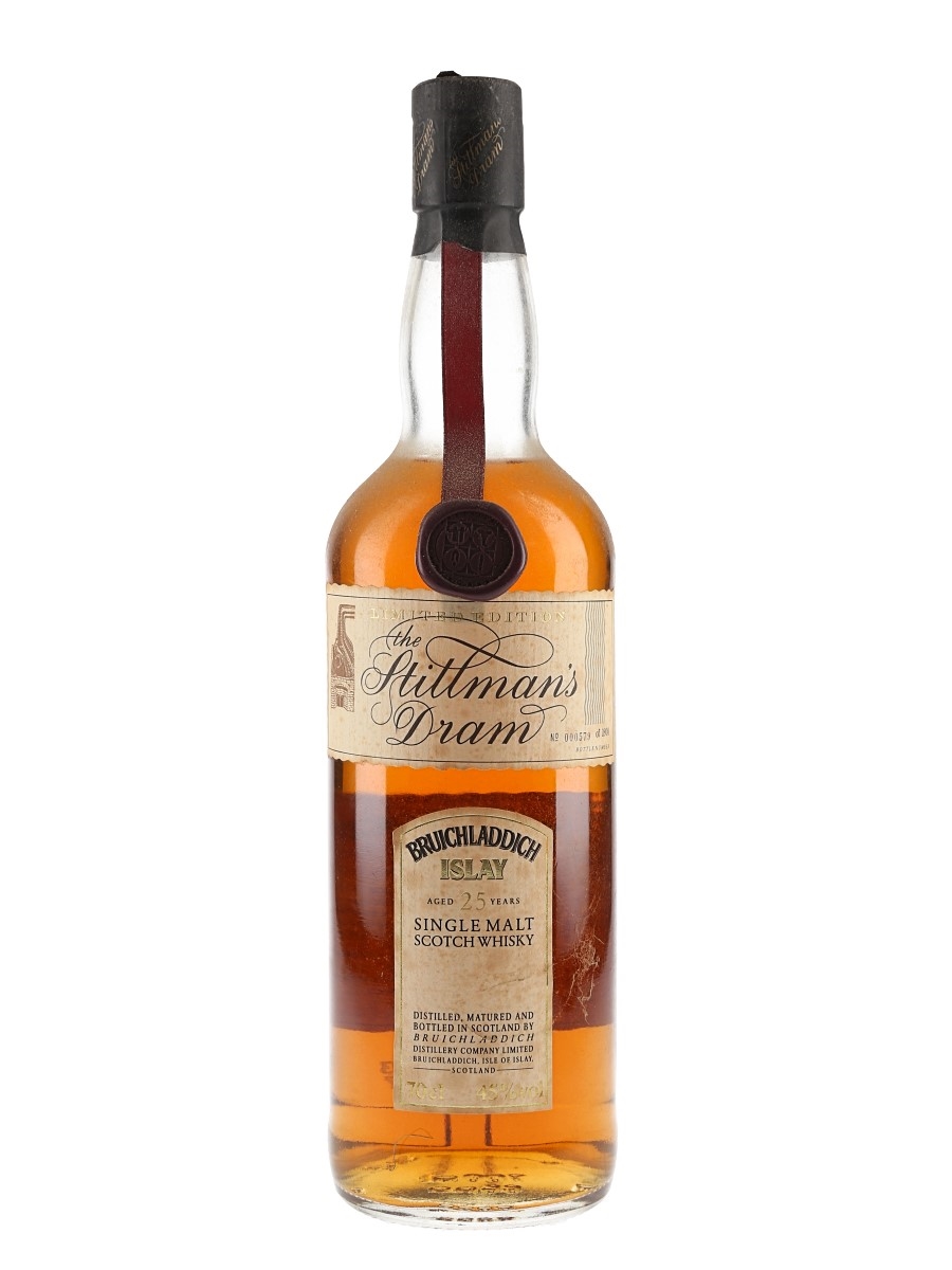 Bruichladdich 25 Year Old Bottled 1990s - Stillman's Dram 70cl / 45%