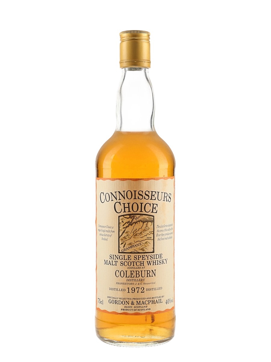 Coleburn 1972 Connoisseur's Choice Bottled 1980s - Gordon & MacPhail 75cl / 40%