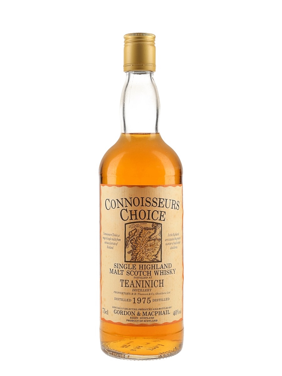 Teaninich 1975 Connoisseurs Choice Bottled 1980s-1990s - Gordon & MacPhail 75cl / 40%