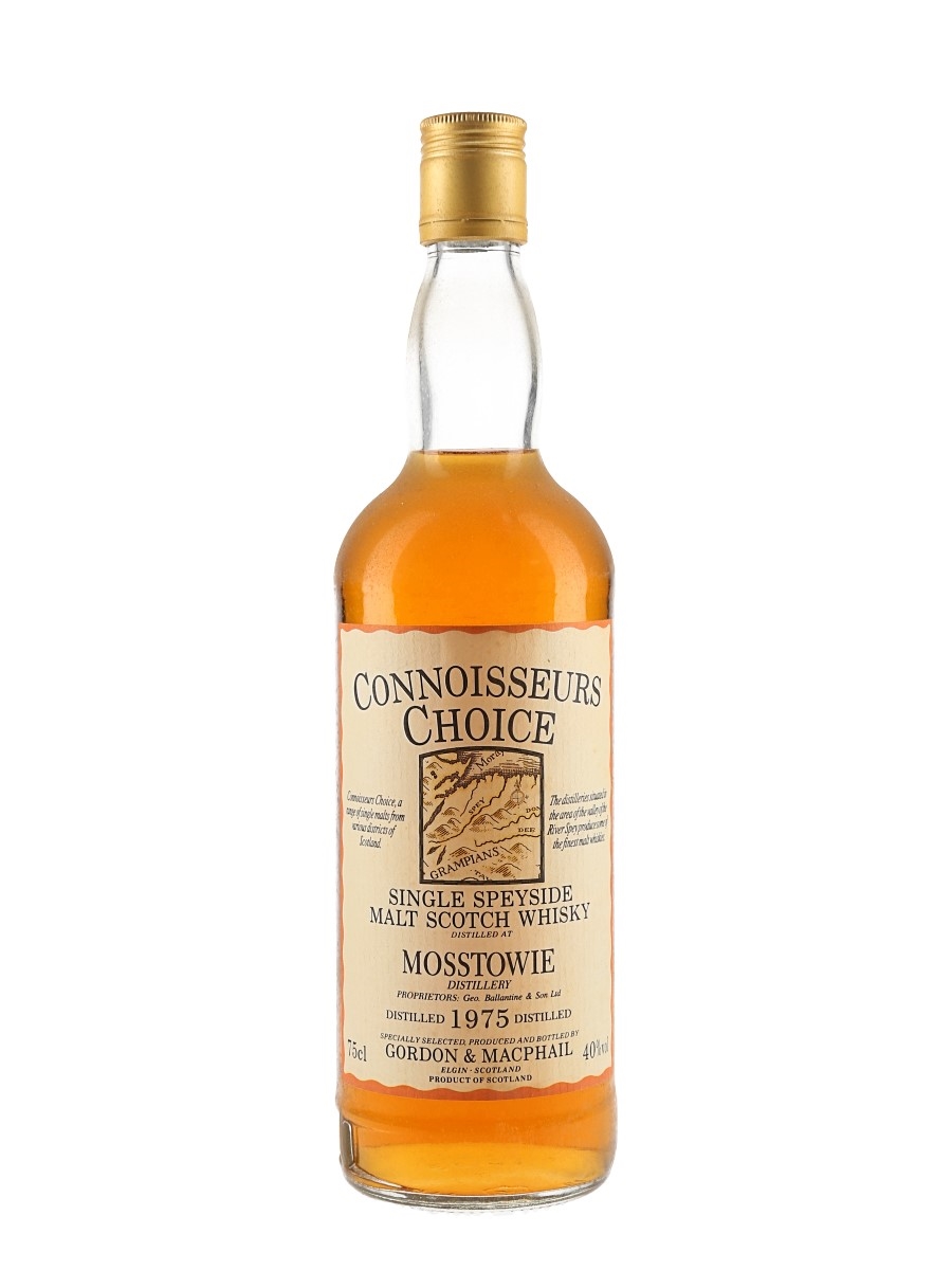 Mosstowie 1975 Bottled 1980s-1990s - Connoisseurs Choice 75cl / 40%