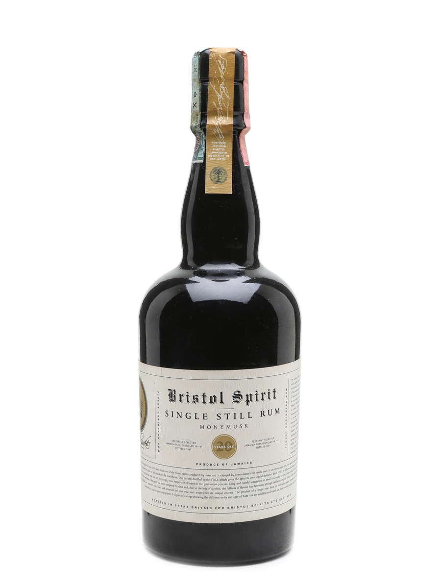Monymusk 1977 Jamaica Rum 20 Year Old - Bristol Spirits 70cl / 46%